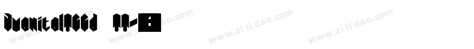 JuanitaITCCd TT字体转换